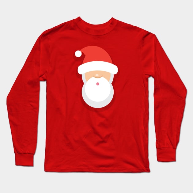 Santa Claus Long Sleeve T-Shirt by teeleoshirts